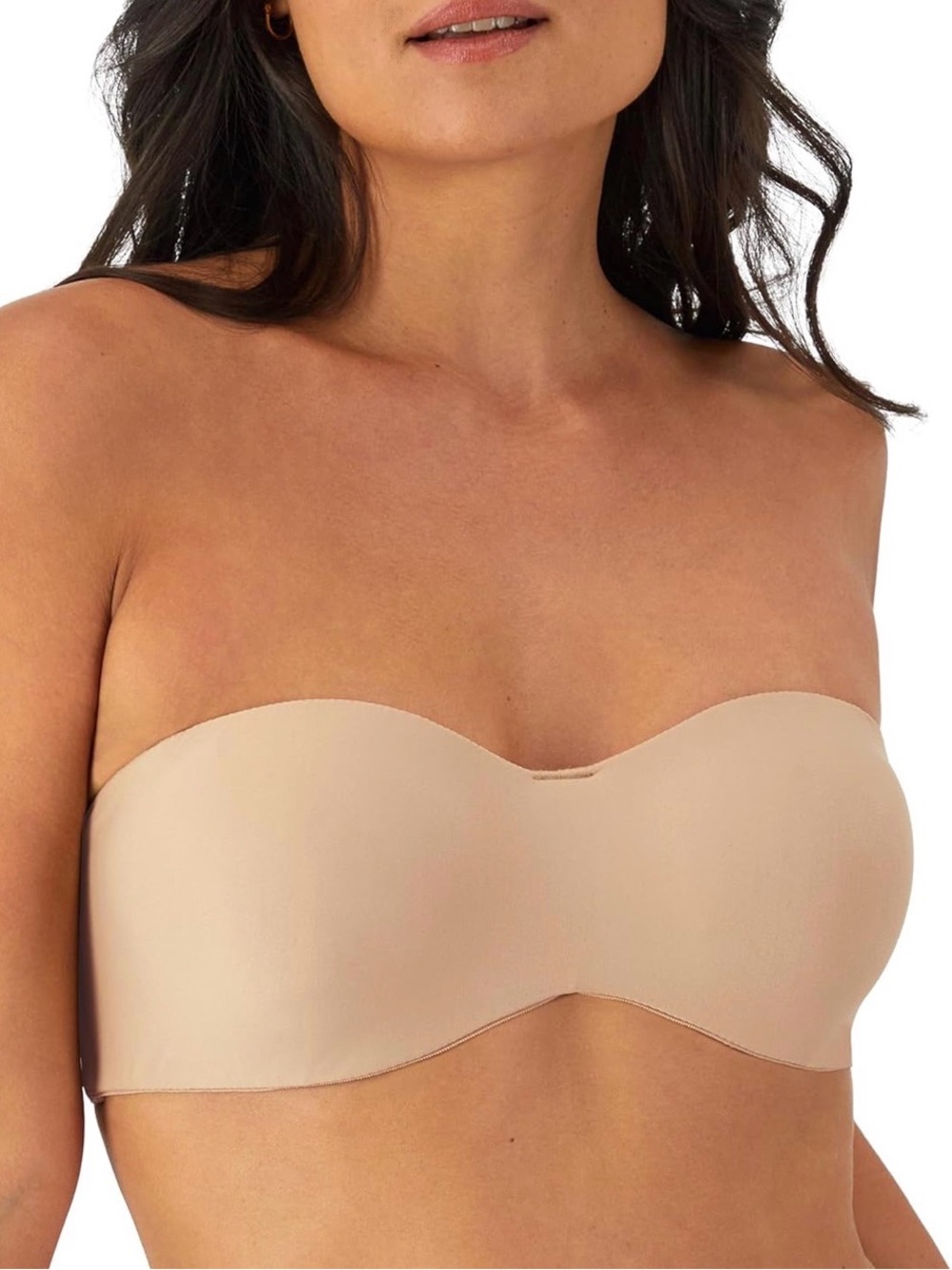 🤎NWOT Bali Women's Minimizer Seamless Underwire Strapless Nude Bra 36DD